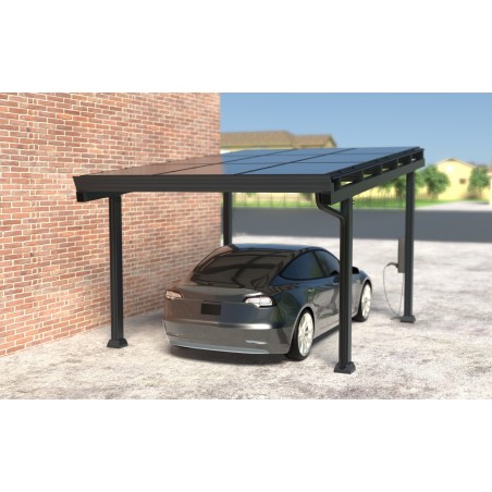 Carport solaire une voiture