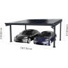 Carport solaire 2 voitures