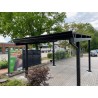 Carport solaire 2 voitures