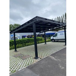 Carport solaire 2 voitures