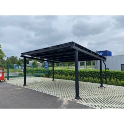 Carport solaire 2 voitures