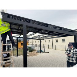 Carport solaire 2 voitures