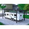 Carport solaire pour motor-home