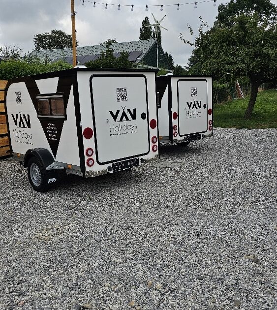 Remorque Vanholidays - Isolée et équipée en électricité