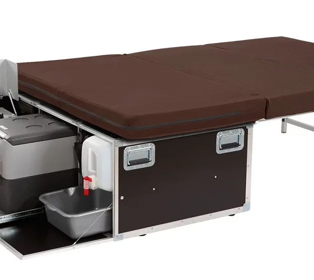 Ququq : Malle de voyage avec couchage