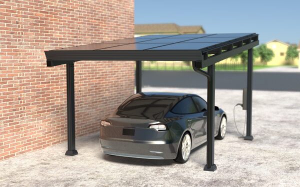 Carport solaire une voiture