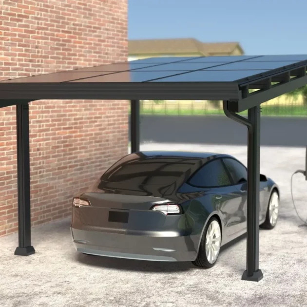 Carport solaire une voiture