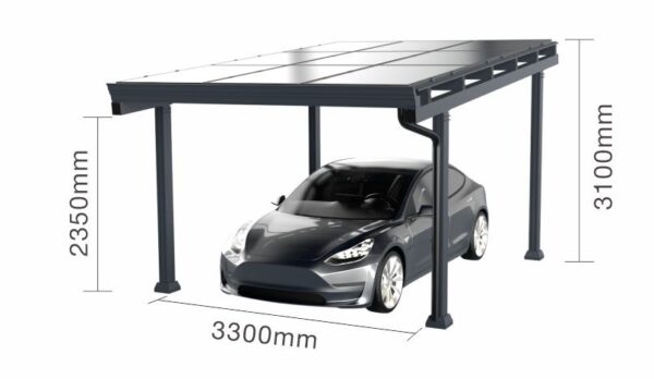Carport solaire une voiture - Image 7