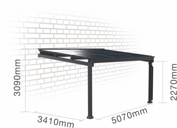 Carport solaire une voiture - Image 4