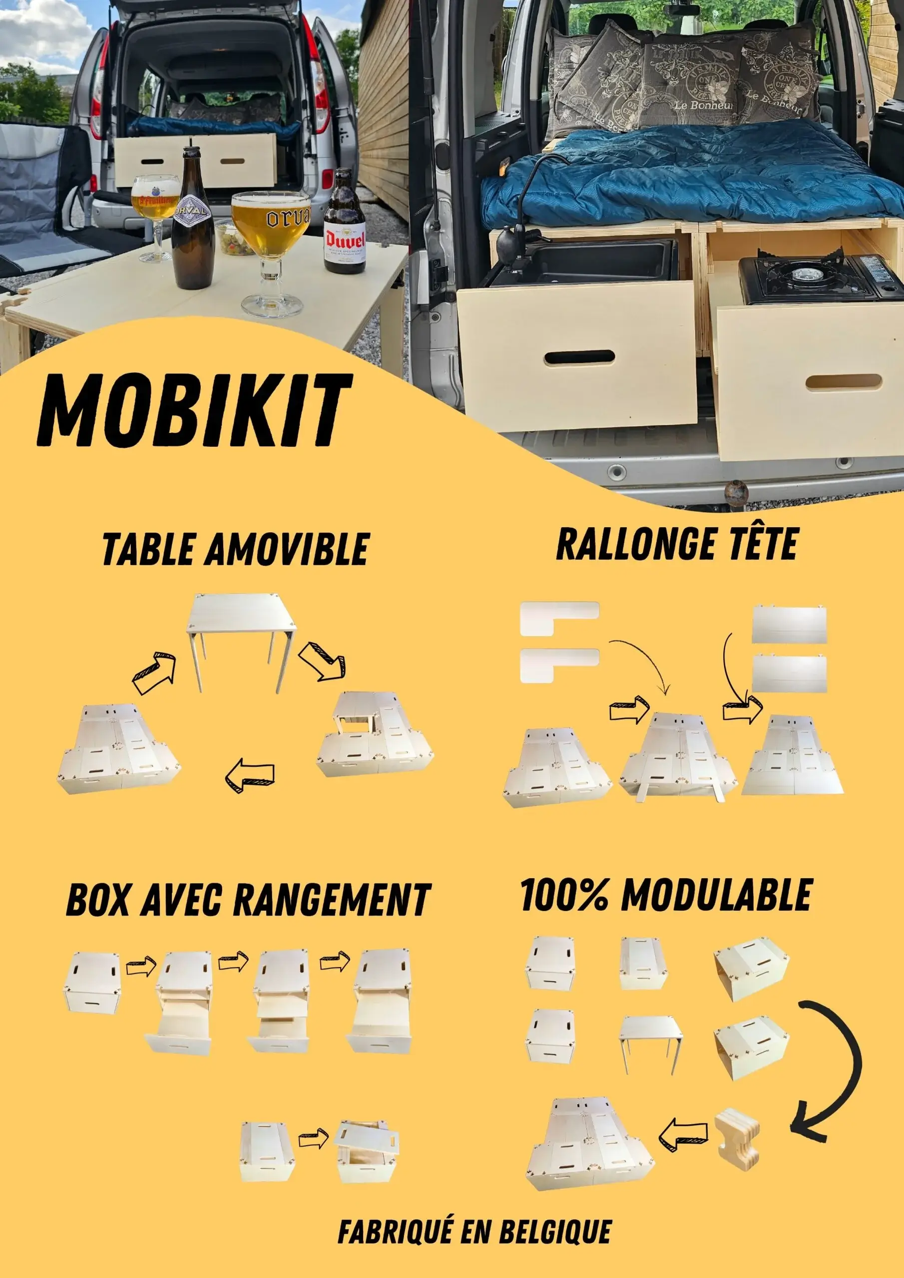 Mobilier en Kit à composer