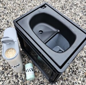 Toilette sèche à séparation d'urines