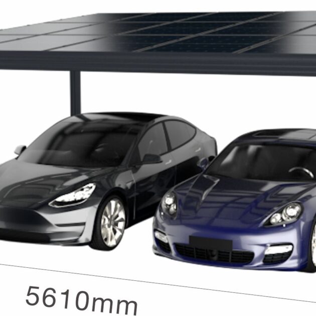 carport solaire 2 voitures