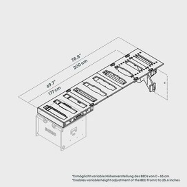 BOXIO RACK BED M